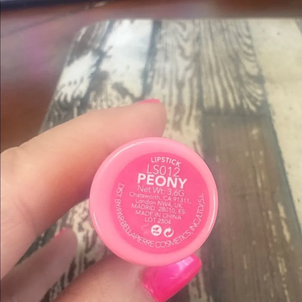 NEW *Rachel Couture* Peony Pink Lipstick - Hydrating Rose Extract